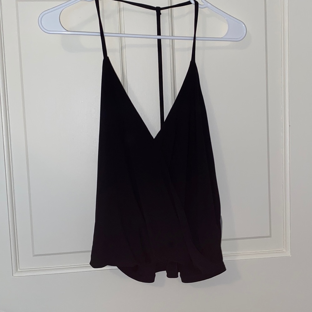 NWT Leith Surplice Crop Top